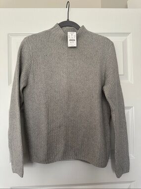 J Crew XS Gray Knit Sweater